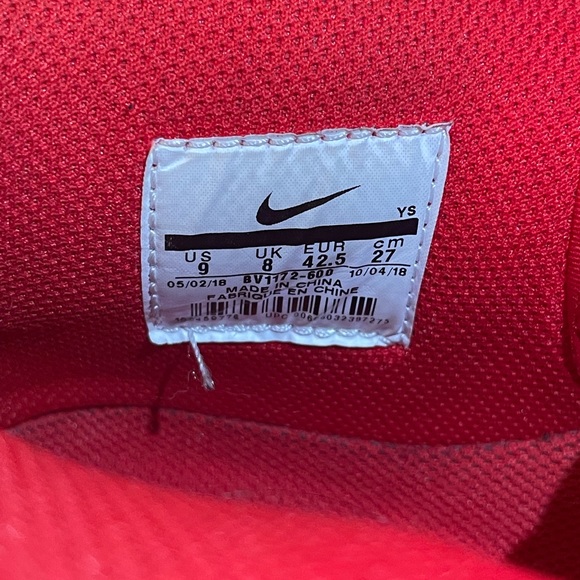 Nike Air Force One Foamposite, University Red— Size 9 - Picture 7 of 7